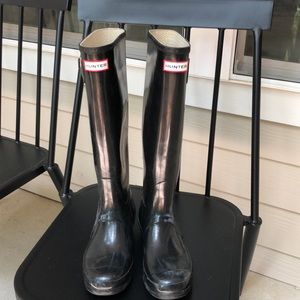 Hunter rain boots